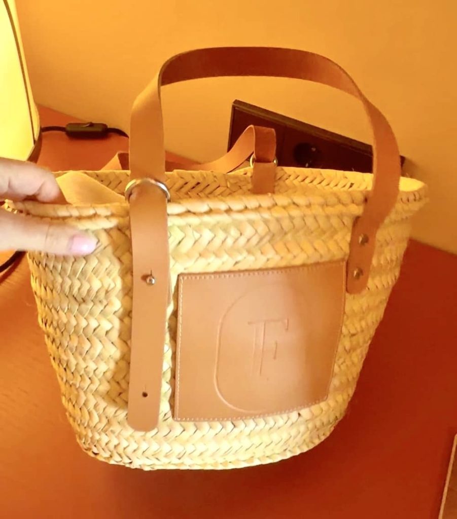 Complimentary basket bag is given to guests in Selected rooms