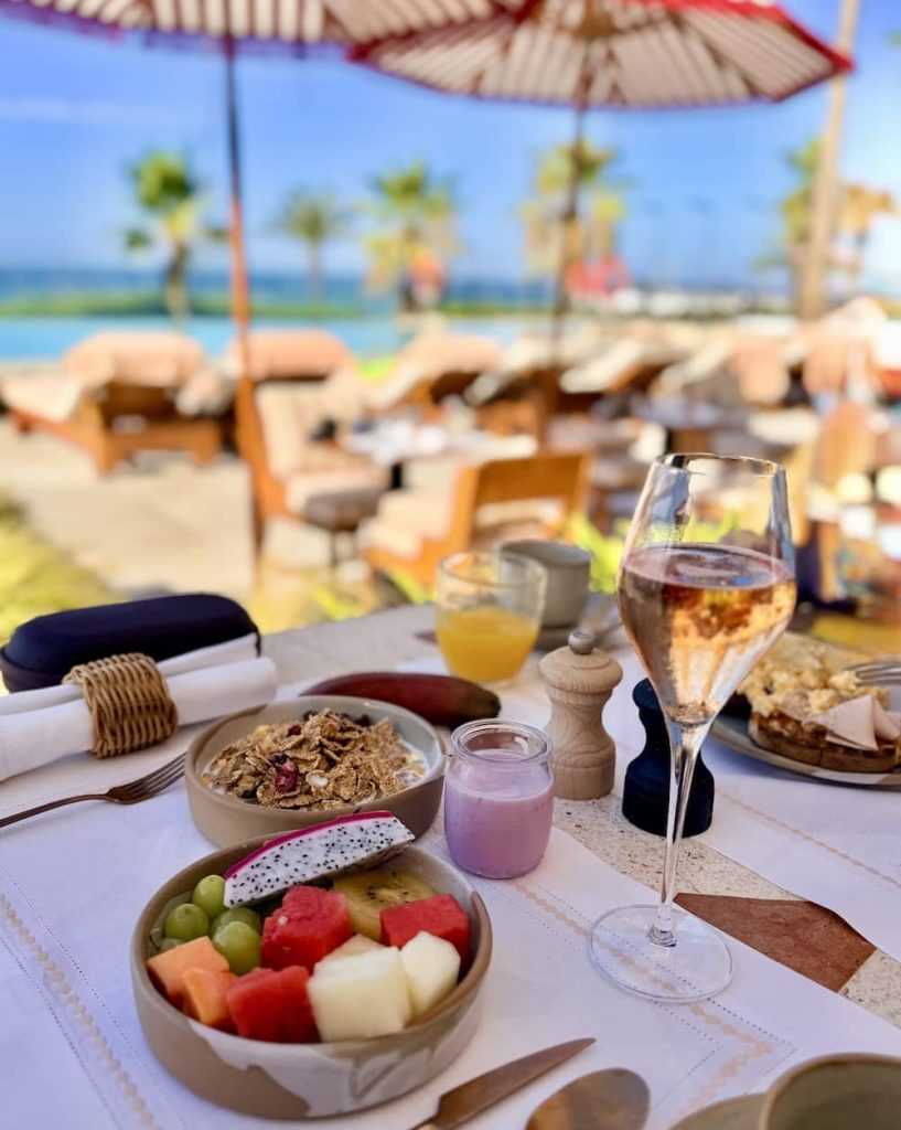 breakfast at El Fuerte Marbella 